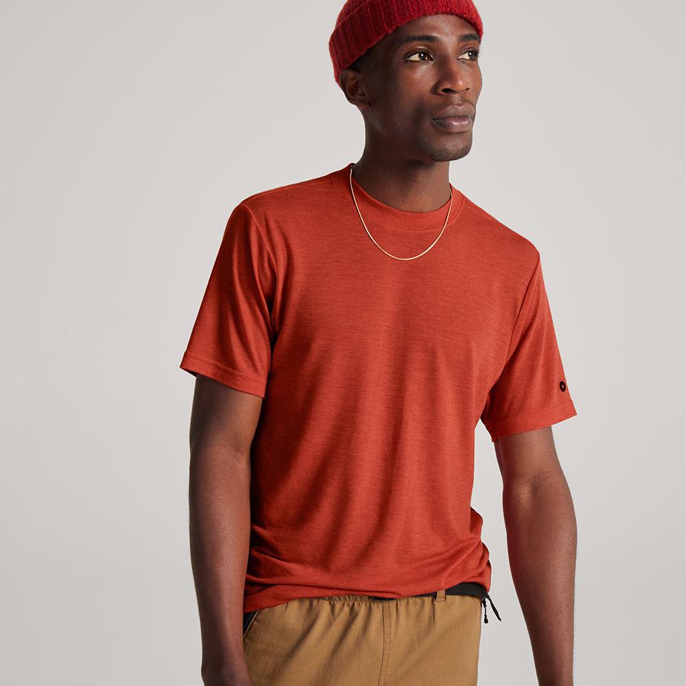 Allbirds Men\'s T-Shirt Red - TrinoXO™ - 15849ZAGP